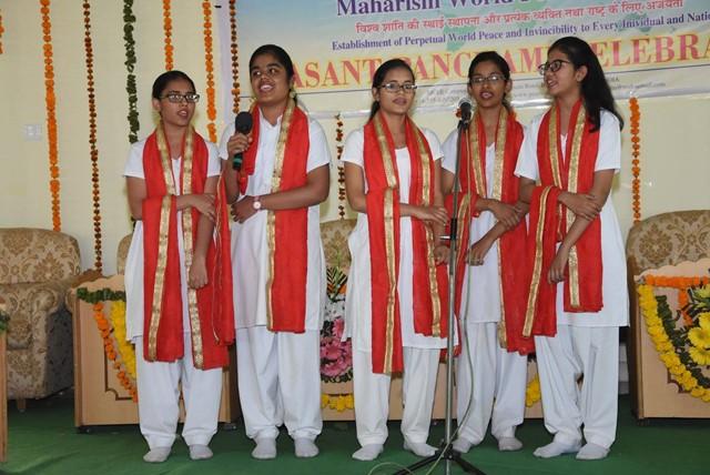 Vasant Panchami Celebration 2018 under the banner Maharishi World Peace Movement at Bhopal